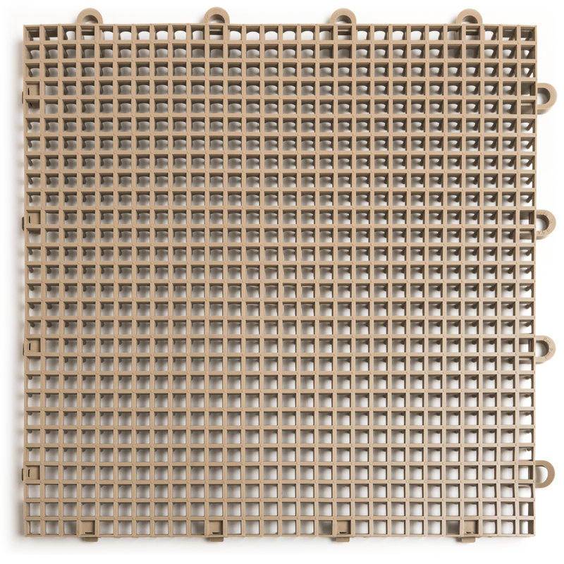 Paquet de 25 tuiles confort, Beige