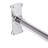Utopia Alley Rustproof Wall Mounted Aluminum L-Shaped Corner Shower Curtain Rod, 68 inch Size by 28 inch-24396020