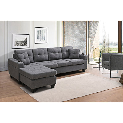 Canapé modulaire réversible Kiaren