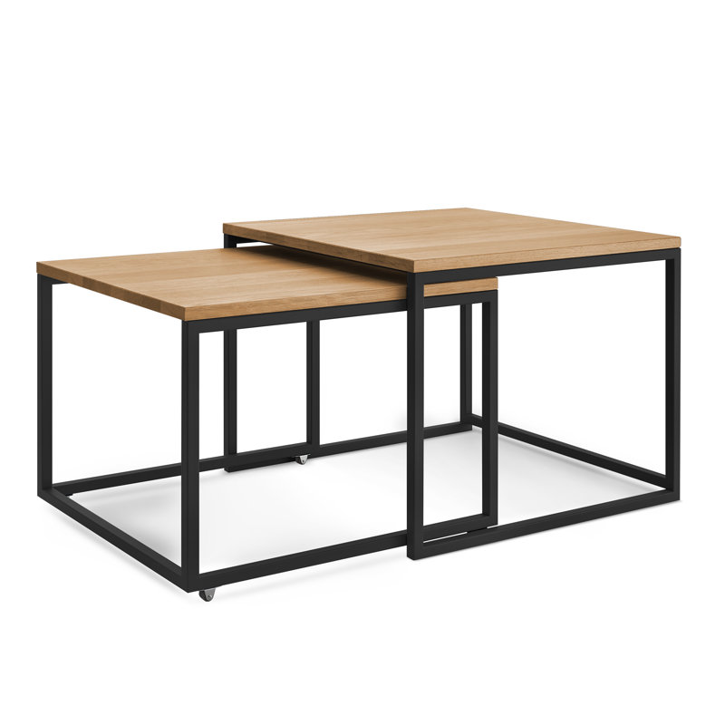 Yula Nest Of Tables, Black