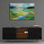 «Misty River» par Jeanette Vertentes, art mural en verre acrylique-101620367