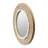 Bevier Round Wood Framed Wall Mirror-1061151516