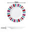 Waterside 24pc Modern Stripe Dinner set