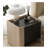 Modern Style Concealed Handle Bedside Table Double-Layer Storage Design Suitable For Bedroom