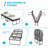 31'' Folding Bed with Mattress Included