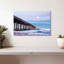 Plein lune au-dessus de Scripps Pier-2057280322