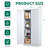 71"H Metal Garage Storage Cabinet-663235290