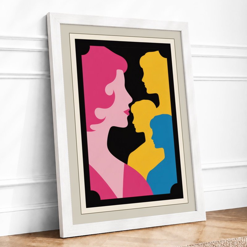 Profiles In Colour Modern - Print, A3 - 42.0 x 29.7 cm, White