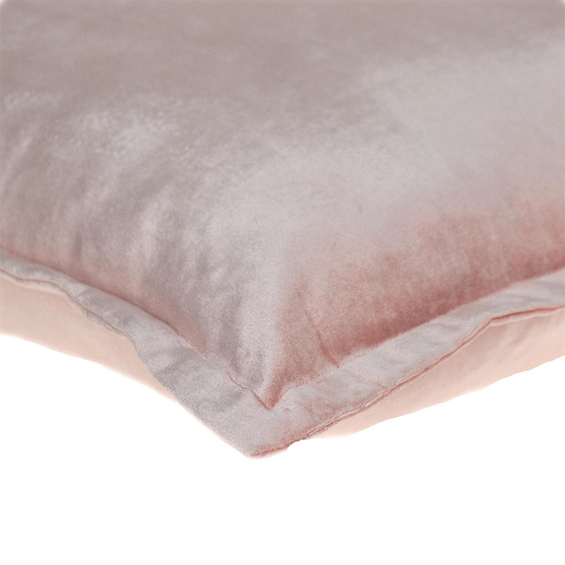 Cotton Blend Outdoor Throw Pillow, Pink