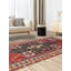 Tapis vibrant géométrique traditionnel 5 x 9