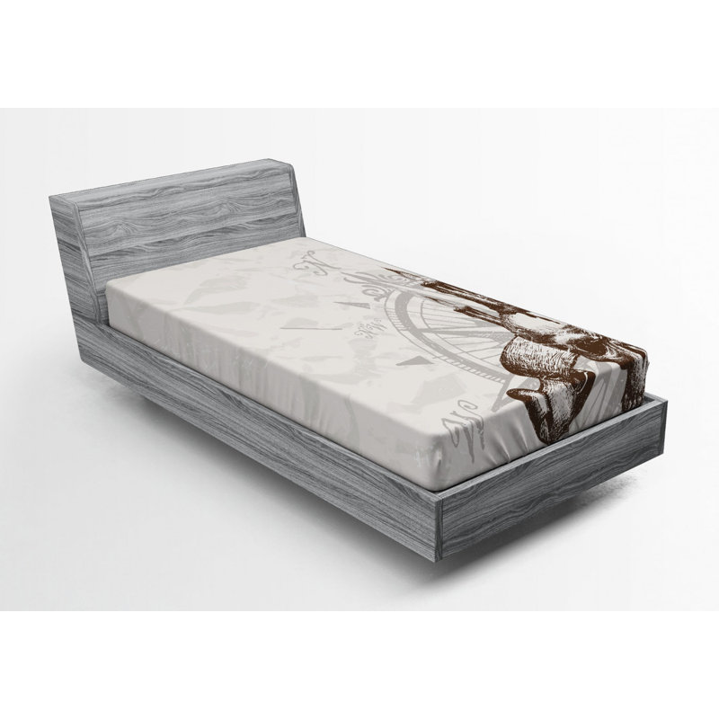 Microfiber Fitted Sheet, Twin Fitted Sheet