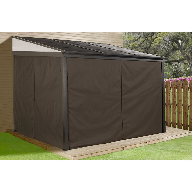 Sojag Portland Wall Gazebo, 11.9 ft x 9.8 ft