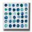 «Roundabout Blue» par Shirley Novak, art mural sur toile-103728368