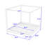 Lit plateforme à baldaquin en bois-608086416-608086421