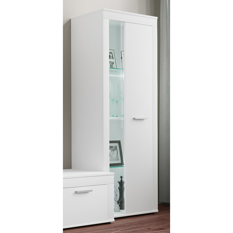 Mykia Display Cabinet, White