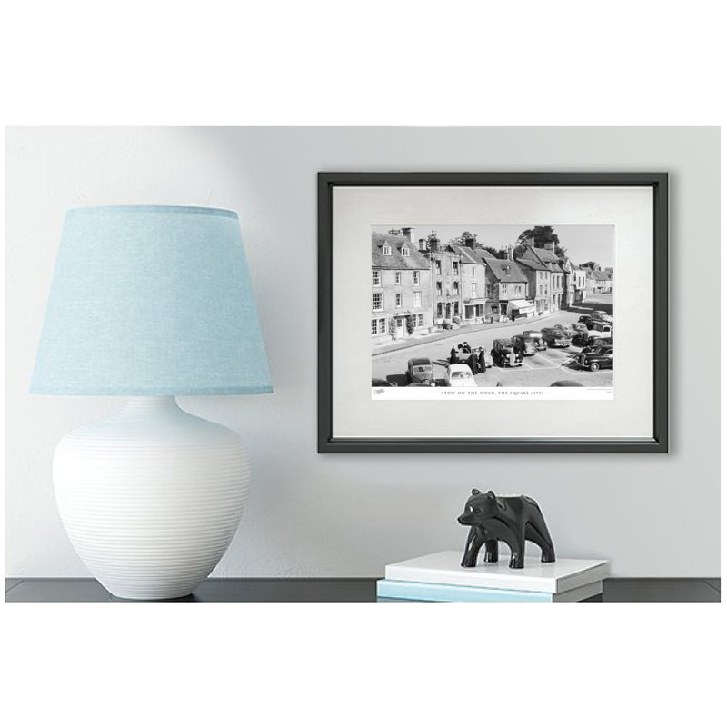 Stow-on-the-Wold, The Square C1955 by Francis Frith - Single Picture Frame Print, 40cm H x 50cm W x 2.3cm D
