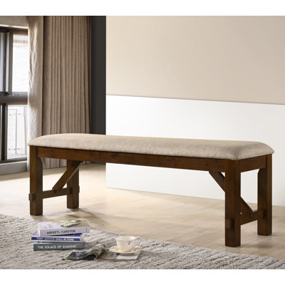 Banc de salle à manger en bois massif