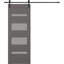 Panelled Glass Mirella Barn Door-99078181-98230981