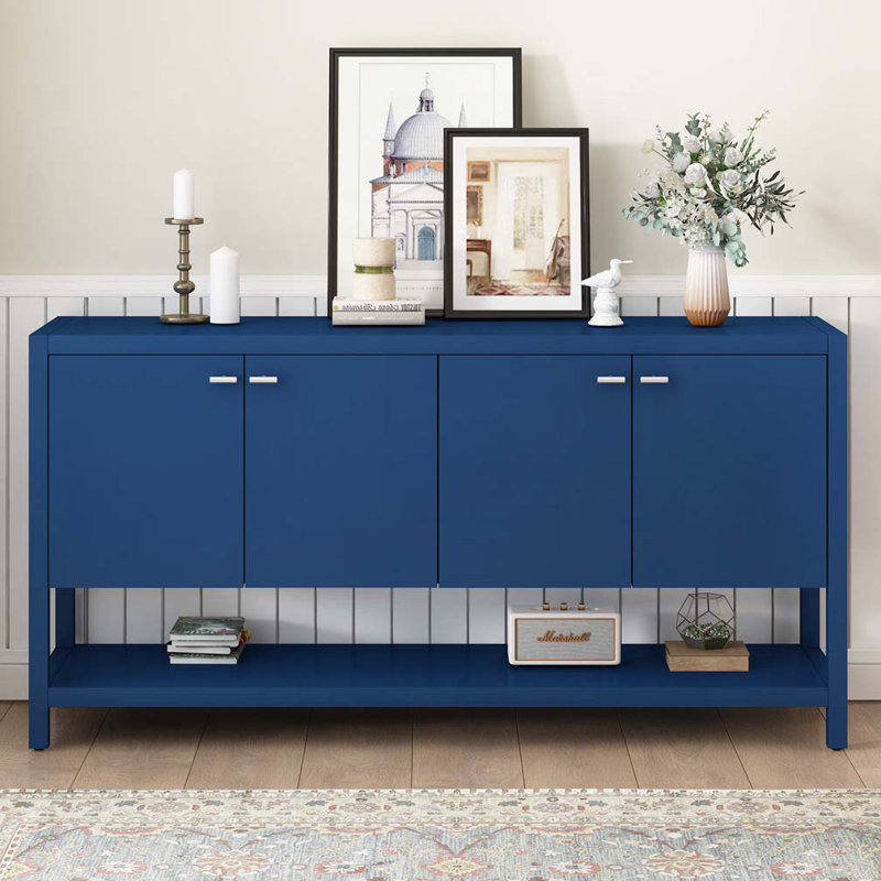 Console fonctionnelle avec beaucoup de rangement, Marine