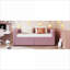 Lit de jour simple rembourré en velours avec rangement et sans sommier 2 tiroirs 250 lb pour la chambre à coucher