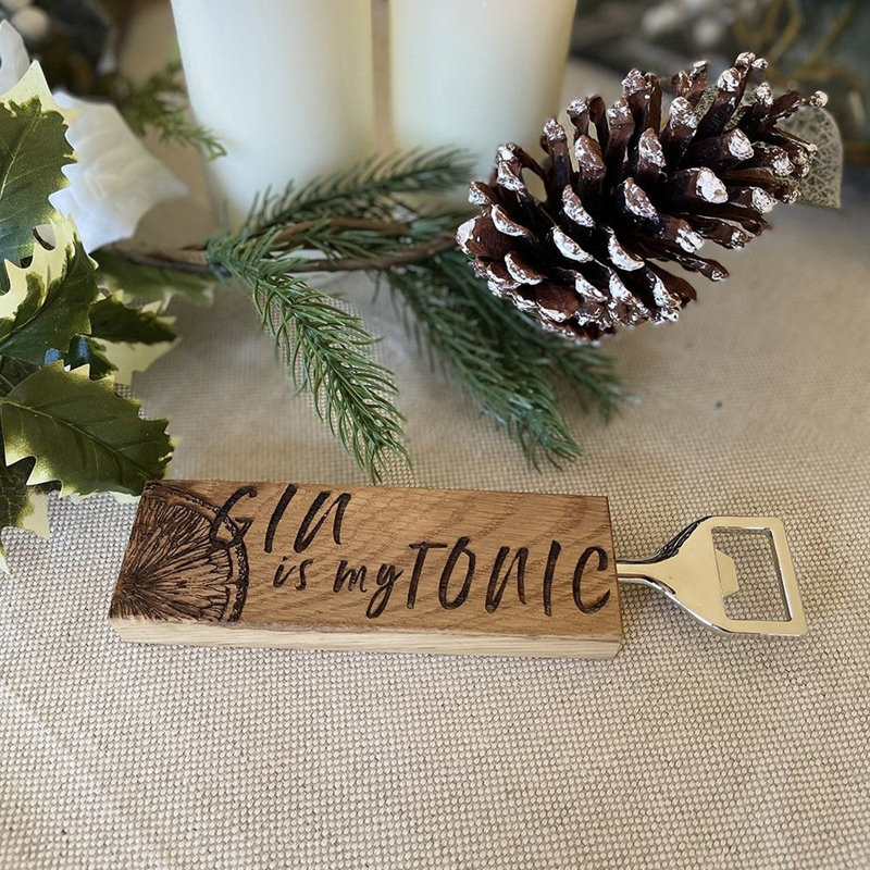 Wood Bottle Opener
