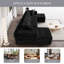Canapé modulaire surdimensionné avec coussins Adame Boneless Compression-445087029-459245872-462458182