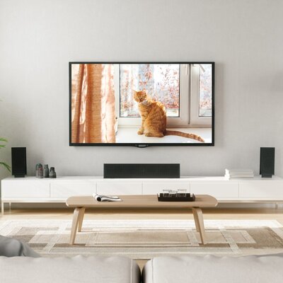Fixed TV Wall Mount Bracket For 23-55In LED/LCD/PLASMA Flat TV VESA 400X400mm ±8° Tilt ±90° Swivel -  iMounTEK, MoWayfairGPCT981