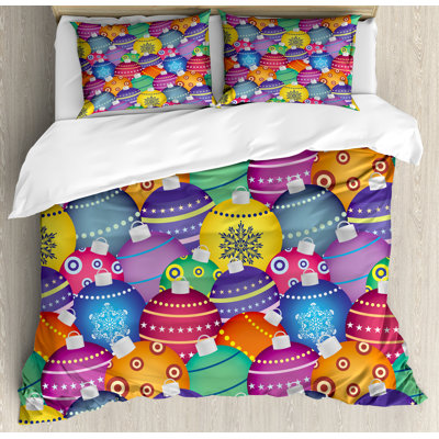 Geometric Shapes Duvet Cover