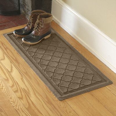 WaterHog Cordova 15 in. x 36 in. Indoor Outdoor Boot Tray