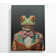 Frog In A Suit Staring - No Frame Print on Canvas