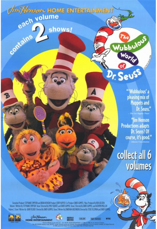Affiche de film «The Wubbulous World Of Dr. Seuss» (11 X 17) - Article # MOVCE0651