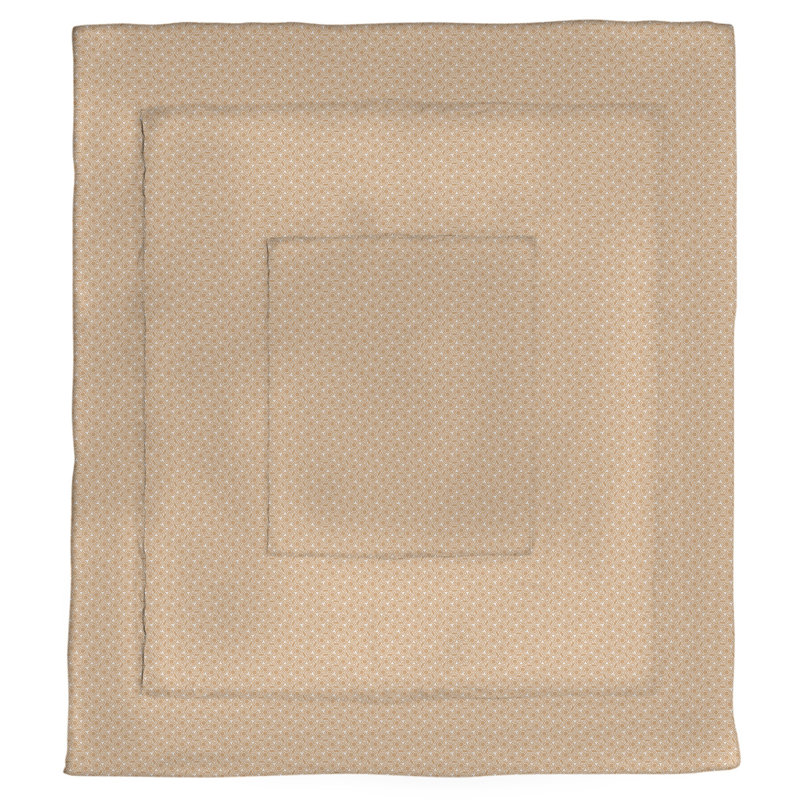 Édredon simple réversible Katelyn Elizabeth, Édredon simple TG, Orange pastel
