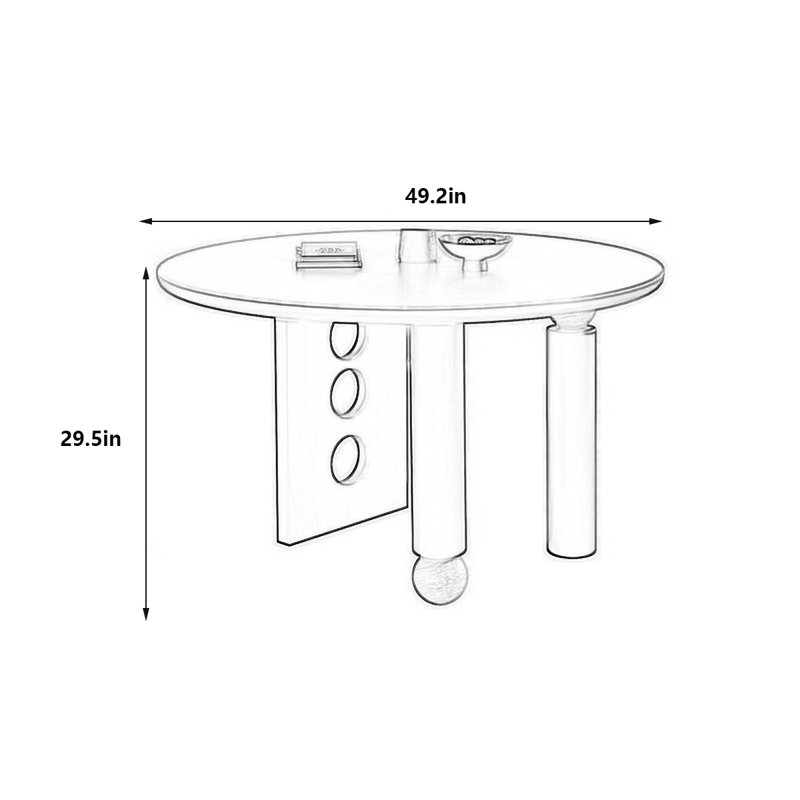 Alkea, 29.5''H x 49.2''L x 49.2''W