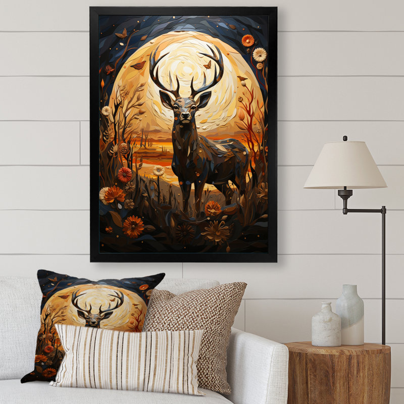 Cohberg, savane africaine, symphonie VII, Cadre photo noir, H 20 po x l 12 po x P 1 po
