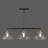 Weilers 3 - Light Kitchen Island Pendant-144009774
