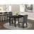 Rectangular Solid Wood Top With Butterfly Leaf Dining Table Set-294767606-294767604-278735579