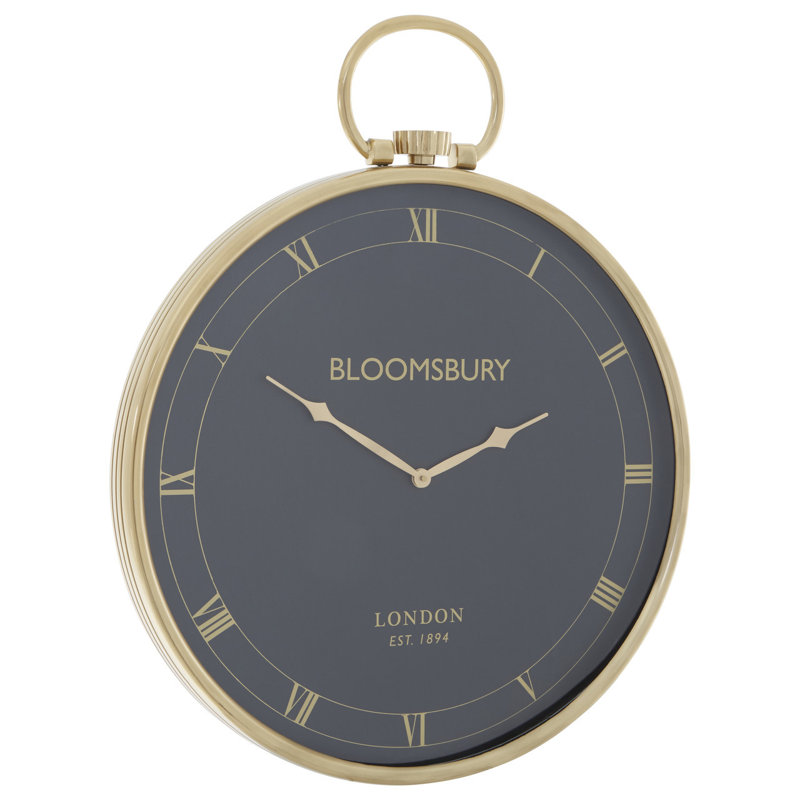 Brookvale Metal Wall Clock
