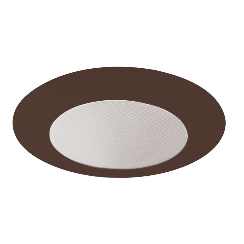 Garniture de douche encastrée 6 po, Blanc