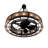16 - Light Dimmable Drum Chandelier