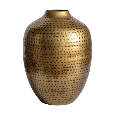 Metal Table Vase