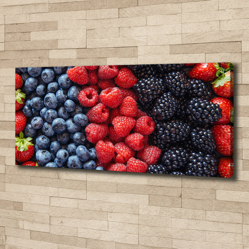 Forest Fruits - Wrapped Canvas Print