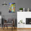 Art mural en verre épique «My Quiet Place 2» par Dorothy Fagan, 16 po x 24 po-1300149223