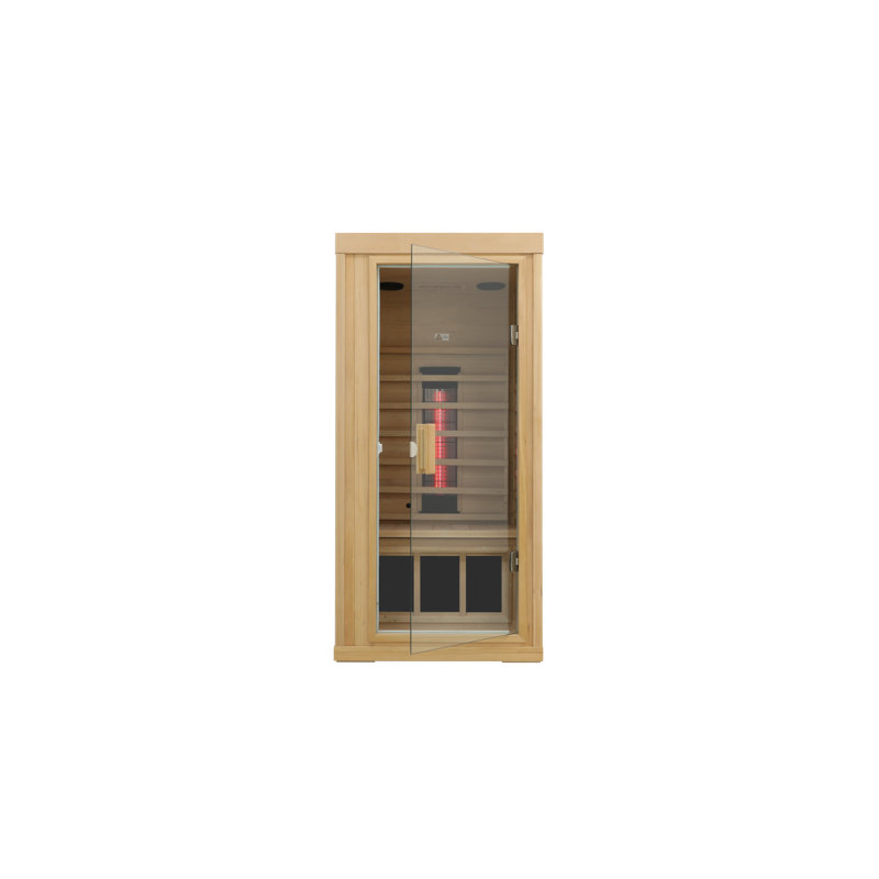 Sauna simple à pruche
