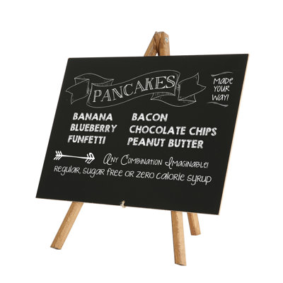 MT Displays Fiberboard Freestanding Chalkboard