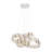 Modern Crystal Chandelier LED Pendant Light With Remote Control