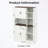 Kitchen Pantry With Microwave Shelf