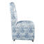 Chaise d'appoint rembourrée Colette avec roulettes-1534172663