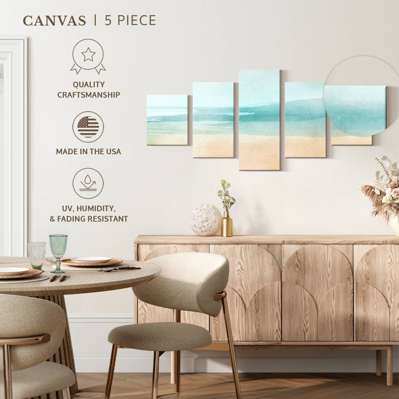 Avery Beach Water, 24" H x 55" W