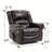 Leather Heated Massage Chair-1978992503