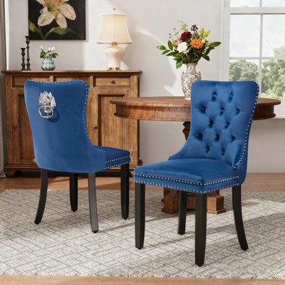 Modern Velvet Dining Chairs Dining Room Chairs Set of 2